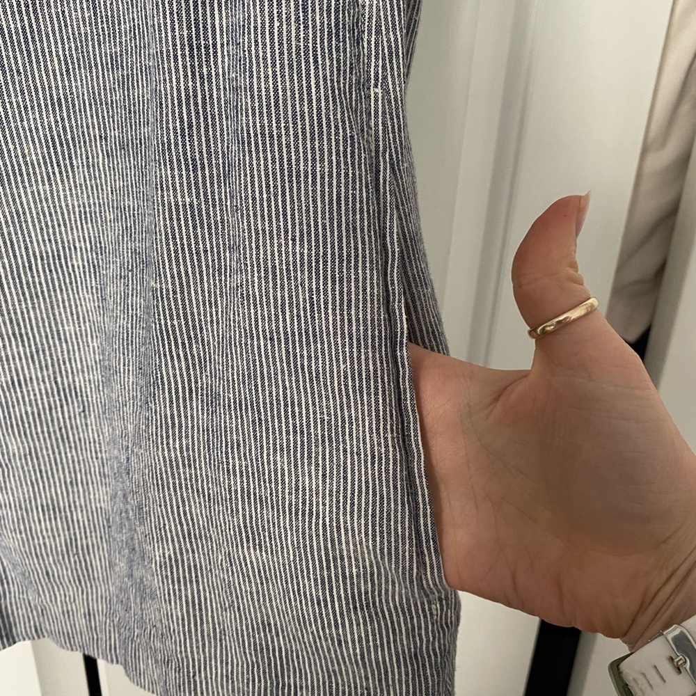 Striped Blue Top - Picture 4 of 4